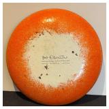 K - Vintage Abstract Enamel Plate by Bob Oldrich