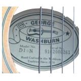 LR - Vintage George Washburn D1ON Acoustic Guitar
