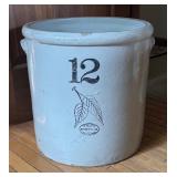 U - Vintage 12 Gallon Union Stoneware Crock