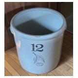 U - Vintage 12 Gallon Union Stoneware Crock