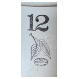 U - Vintage 12 Gallon Union Stoneware Crock