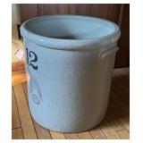 U - Vintage 12 Gallon Union Stoneware Crock