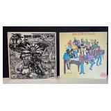 LR - Doug Sahm Groovers Paradise and Doug Sahm & Band Vinyl Record Albums