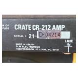 LR - Crate CR-212 Guitar Amplifier by SLM with Dual Speakers