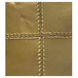 LR - Vintage Faux Leather Accent Pillows