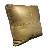 LR - Vintage Faux Leather Accent Pillows