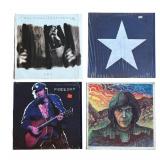 R - Set of 4 Neil Young Vinyl Record Albums