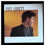 R - Set of 3 Lyle Lovett Vinyl Albums - Pontiac, Large Band, Self-Titled
