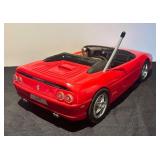 LR - Vintage Ferrari Barbie Convertible Car