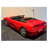 LR - Vintage Ferrari Barbie Convertible Car
