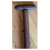 K - Primitive Wooden Shovel with T-Handle