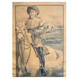 K - Vintage Buffalo Bill Col. W.F. Cody Framed Print