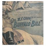 K - Vintage Buffalo Bill Col. W.F. Cody Framed Print