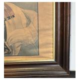 K - Vintage Buffalo Bill Col. W.F. Cody Framed Print