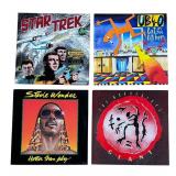 R - Collection of 8 Vinyl Record Albums - UB40, Star Trek, Ry Cooper, Steve Goodman and More