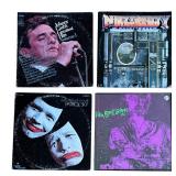 R - Collection of 8 Vinyl Records Johnny Cash Nitty Gritty Dirt Band, Van Konk, John Cougar and More