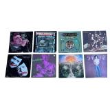 R - Collection of 8 Vinyl Records Johnny Cash Nitty Gritty Dirt Band, Van Konk, John Cougar and More
