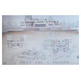 LR - "A Villa For A Painter" Framed Architectural Print by A.K. Arai