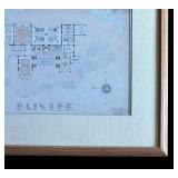 LR - "A Villa For A Painter" Framed Architectural Print by A.K. Arai