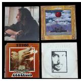 R - Collection of 8 Vintage Rock Vinyl Records - Cat Stevens, ZZ Top, Frank Zappa, Joe Cocker and More