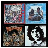 R - Collection of 8 Vintage Rock Vinyl Records - Cat Stevens, ZZ Top, Frank Zappa, Joe Cocker and More