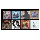 R - Collection of 8 Vintage Rock Vinyl Records - Cat Stevens, ZZ Top, Frank Zappa, Joe Cocker and More