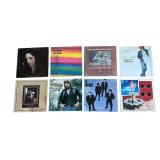 R - Collection of 8 Vinyl Record Albums - Dwight Yoakam, Jerry Garcia, The Pretenders, Jerry Jeff Walker and More