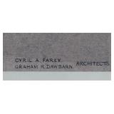 LR - Cyril Farey Royal Institute of British Architects Print