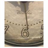 LR - Pair of Vintage Westclox Table Clocks