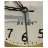 LR - Pair of Vintage Westclox Table Clocks