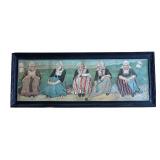 LR - "Chatting Hour" Framed Print by Karl Verbruggen