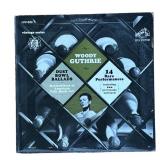 R - Set of 3 Woody Guthrie Vinyl Record Albums