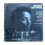 R - Set of 3 Woody Guthrie Vinyl Record Albums
