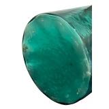 LR - Tall Spiral Pattern Glass Vase
