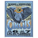 LR - Culpepper and Merriweather Great Combined Circus Promotional Print