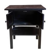 U - Vintage Cabinet with Shelf and Double Doors
