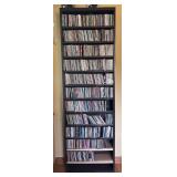 U - Collection of Music CDs with CD Shelf