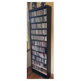U - Collection of Music CDs with CD Shelf