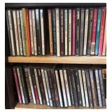U - Collection of Music CDs with CD Shelf