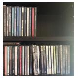 U - Large Music CD Collection with Shelf
