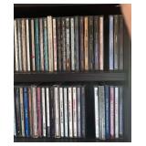 U - Large Music CD Collection with Shelf