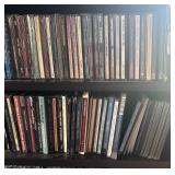 U - Large Music CD Collection with Shelf
