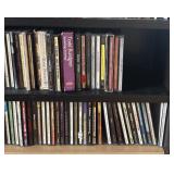 U - Large Music CD Collection with Shelf