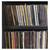 U - Large Music CD Collection with Shelf