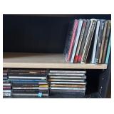 U - Large Music CD Collection with Shelf