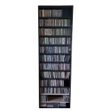 U - Large Music CD Collection with Shelf