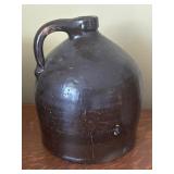 U - Set of 4 Vintage Stoneware Crocks and Jug Assortment