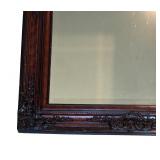 U - Vintage Ornate Wood Framed Mirror