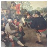 U - Large Framed Pieter Bruegel the Elder Print