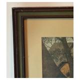 U - Large Framed Pieter Bruegel the Elder Print